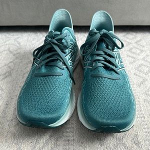 New Balance Women's Fresh Foam 1080 V11 Running Shoe Deep Sea/Storm Blue 8.5